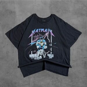 Vintage 2000s Batman Grunge Graphic T Shirt Men's Size L